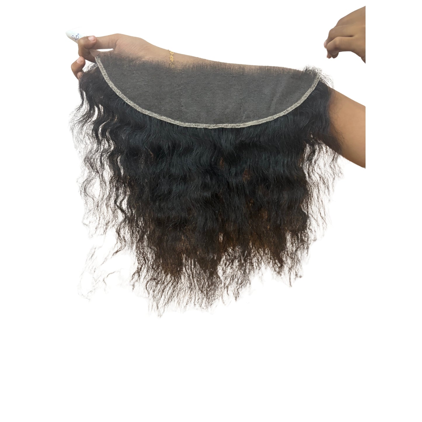 Curly Frontals - 100% Raw Indian Temple Hair